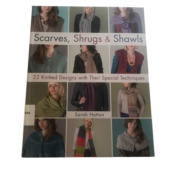 Scarves, Shrugs & Shawls 22 Knitting Designs - Picture 1 of 6